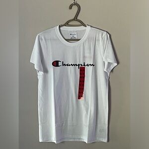 Women’s Champion Logo Cotton Short Sleeve T-Shirt NWT